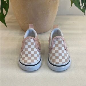 Vans Toddler Classic Slip-On V Checkerboard Shoe